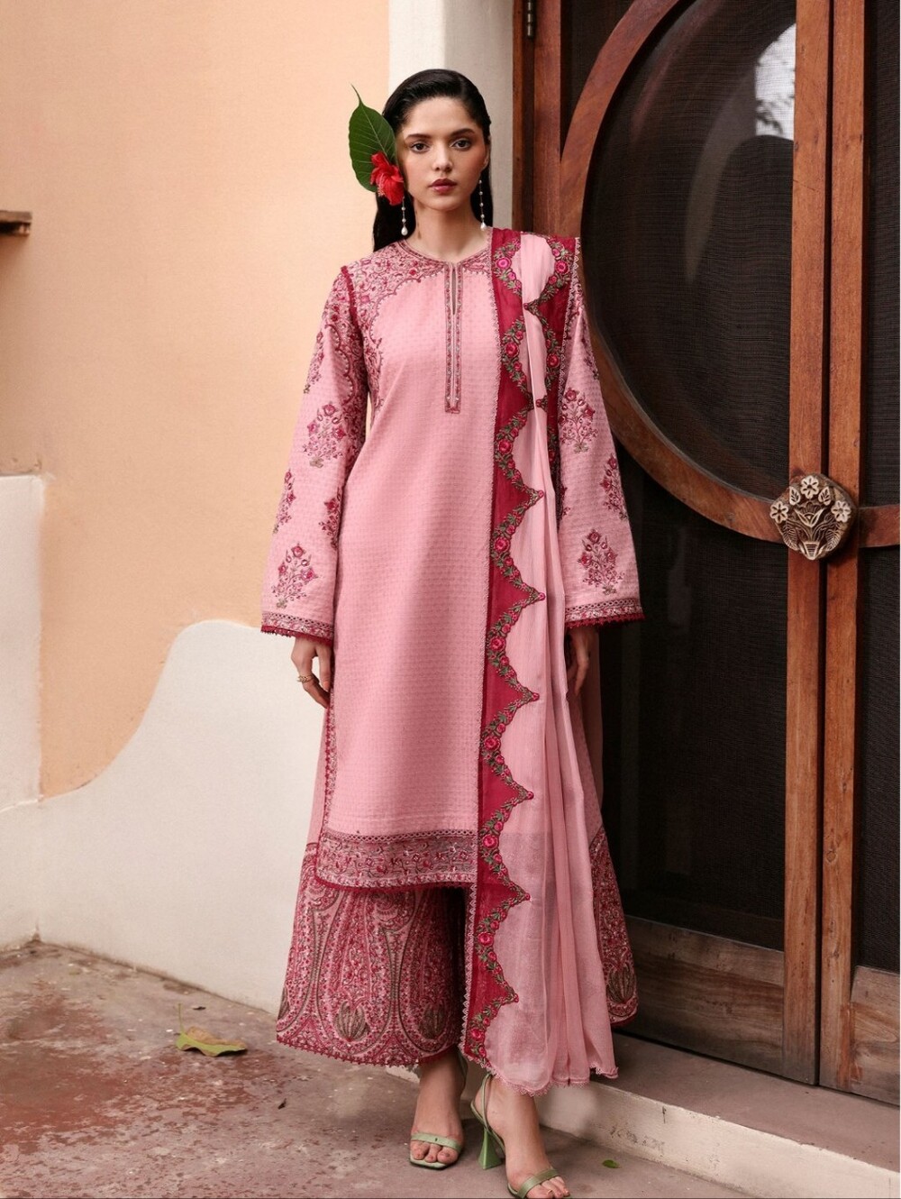 Hussain Rehar Designer Dress NWOT
